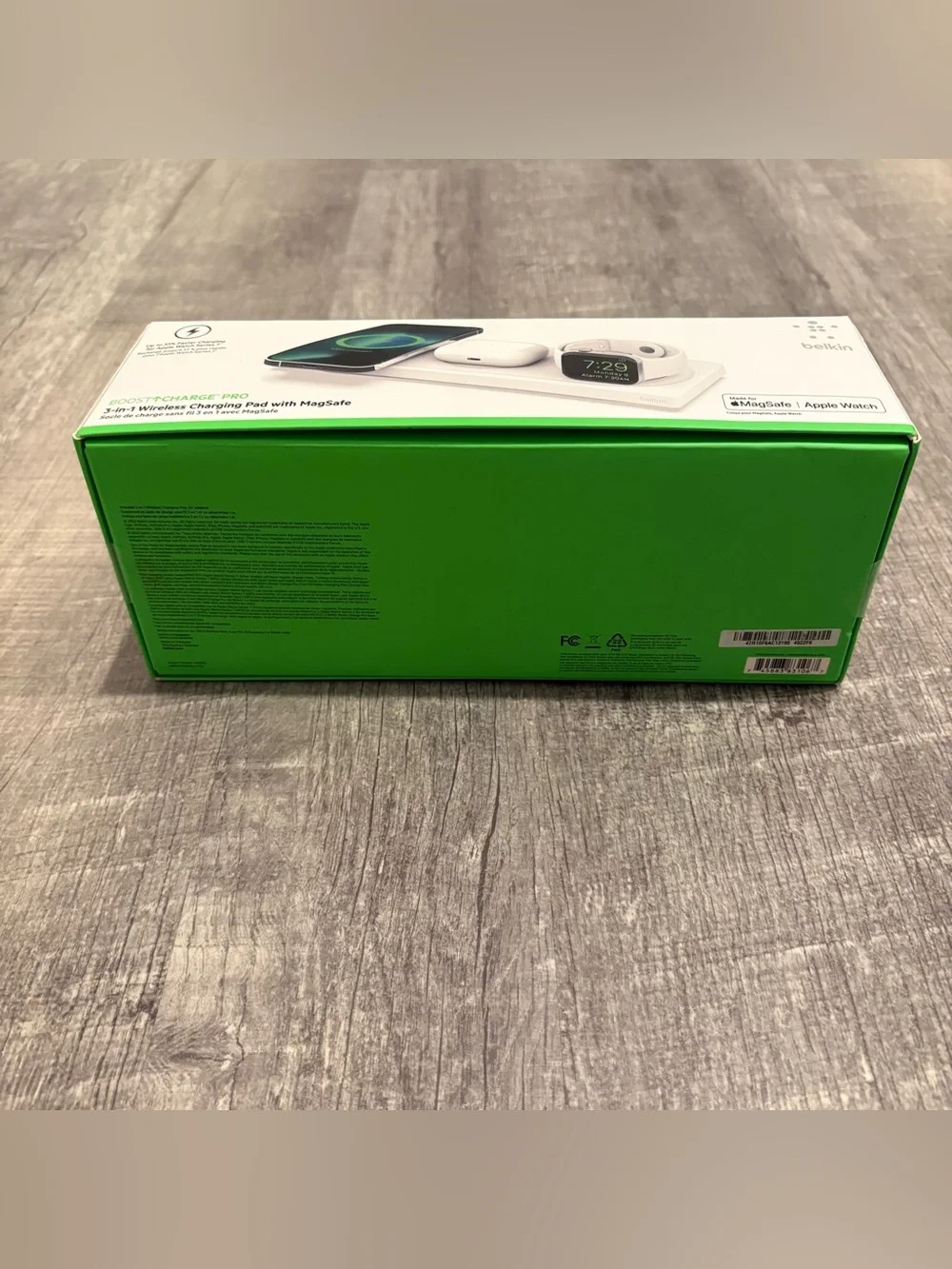 Belkin WIZ016 BoostCharge Pro 3in1 MagSafe Charger Pad New Sealed Wireless